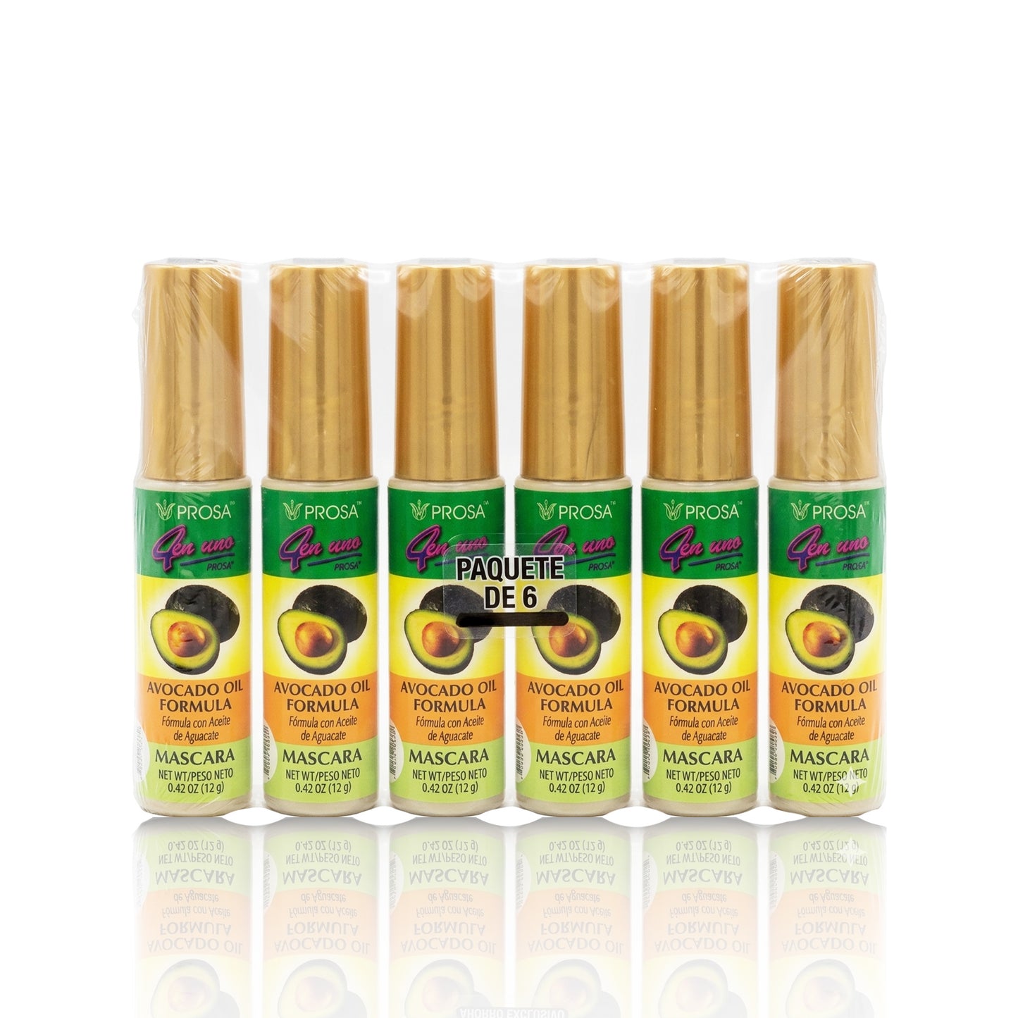 PROSA Mascara Avocado Oil Formula (6PC)