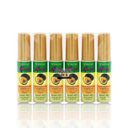 PROSA Mascara Avocado Oil Formula (6PC)