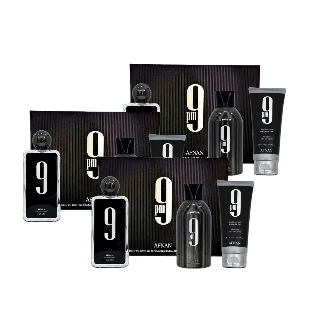 SET Afnan 9 pm3 Piece (3 Sets)