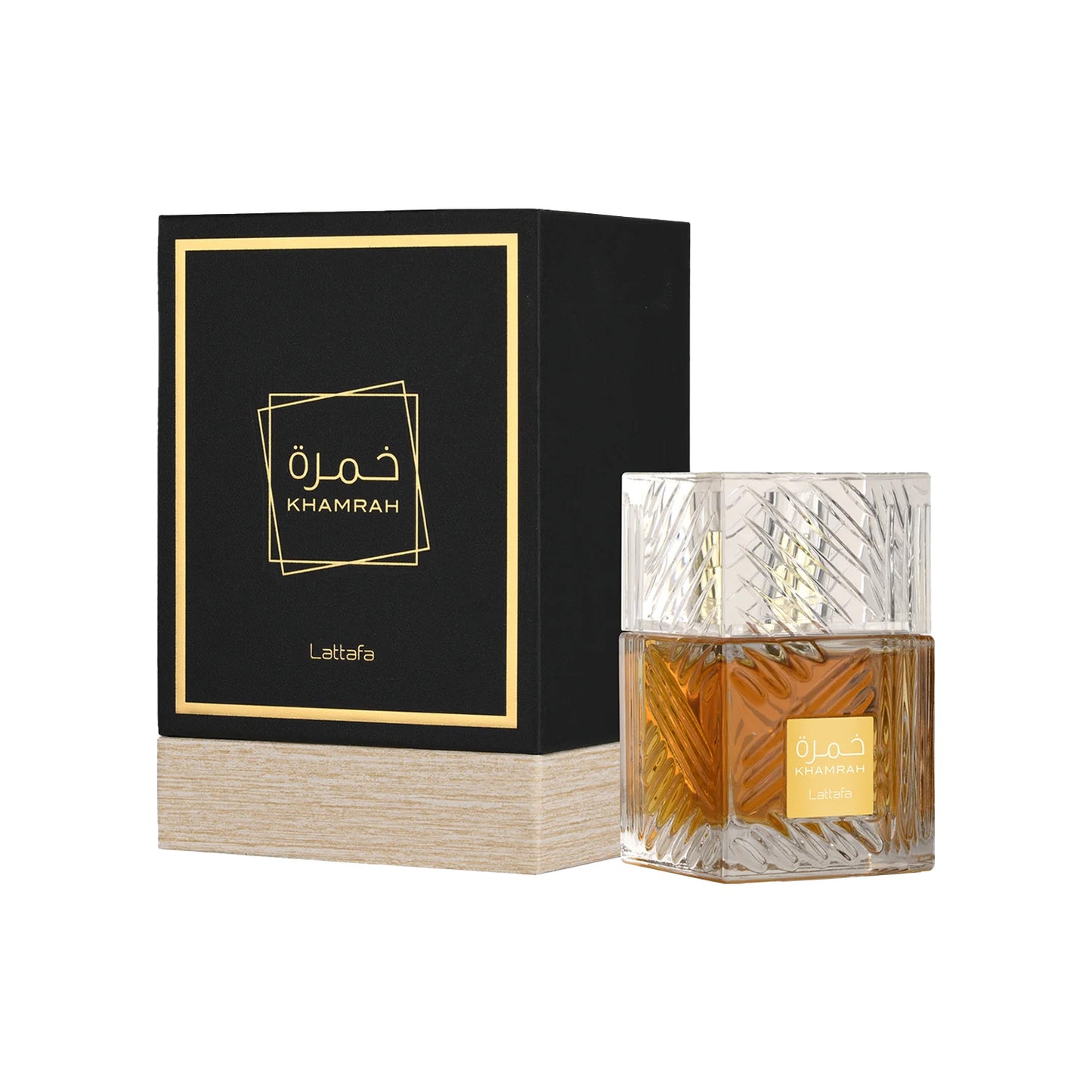 Lattafa Khamrah 3.4 oz - Eau De Parfum Sp (3pcs)