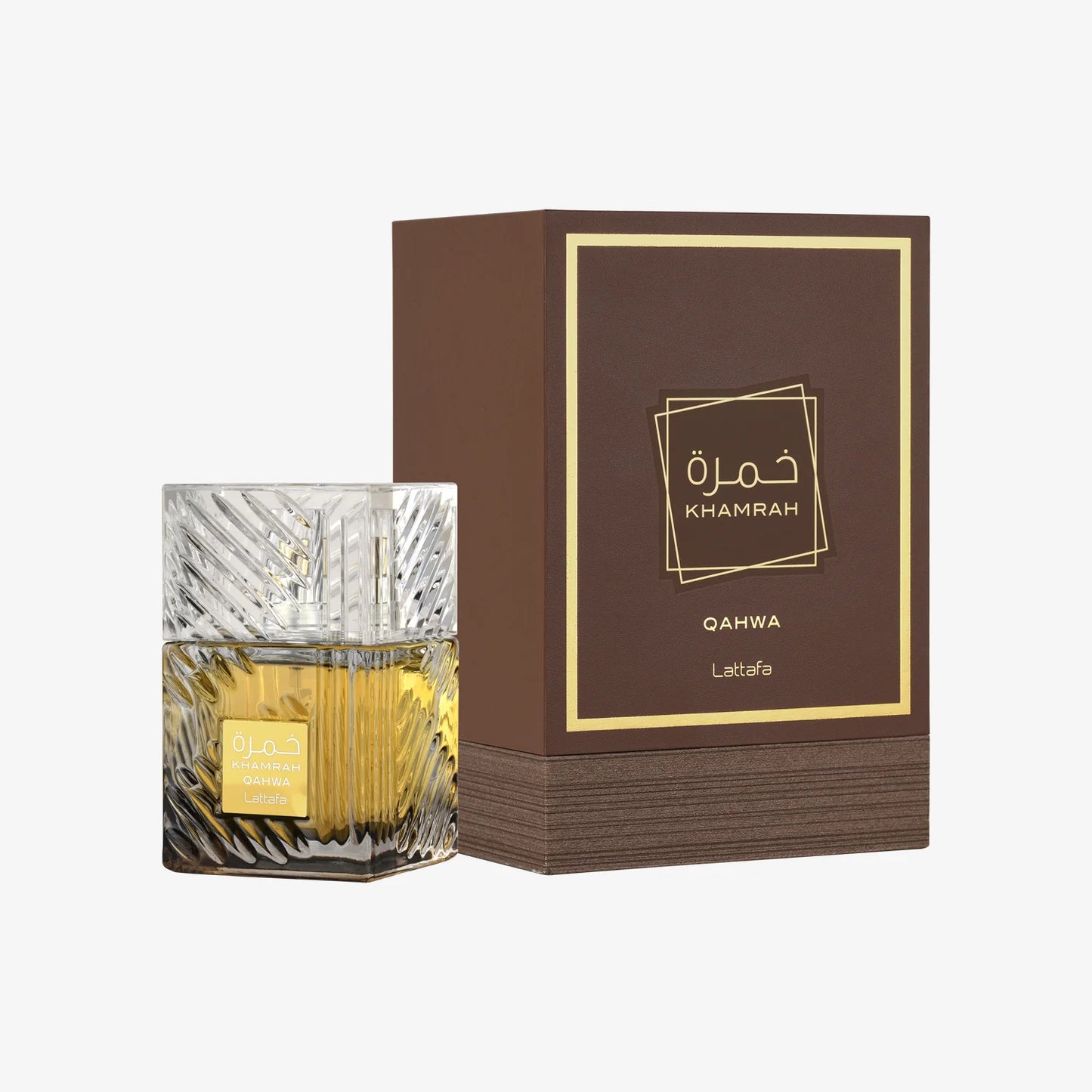 Lattafa Khamrah Qahwa 3.4 oz - Eau De Parfum Sp  (3pcs)