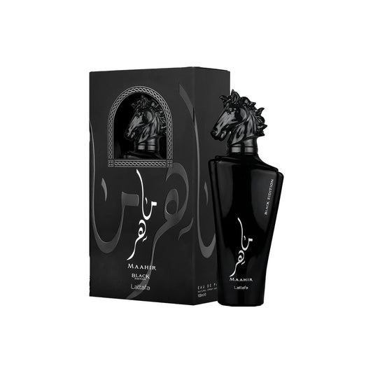 Lattafa Maahir Black Edition  - Eau De Parfum Sp 3.4 oz (3pcs)