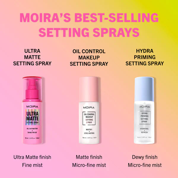 MOIRA - Ultra Matte Setting (3PCS)