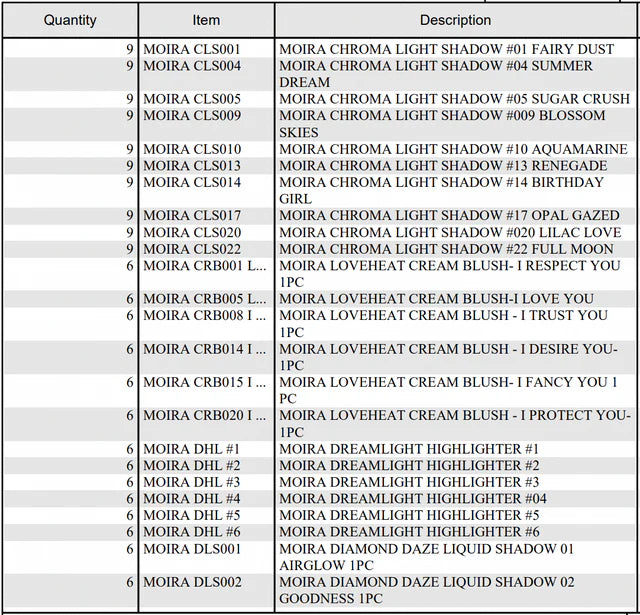 MOIRA - Pink Carton Rack A