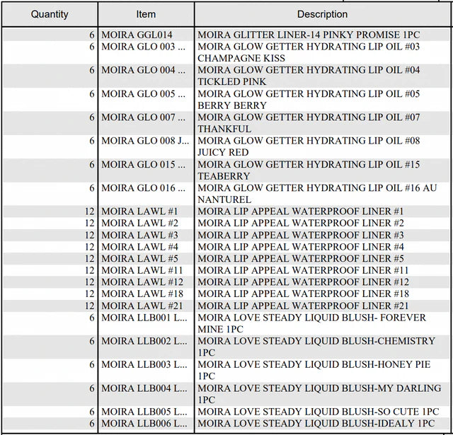 MOIRA - Pink Carton Rack A