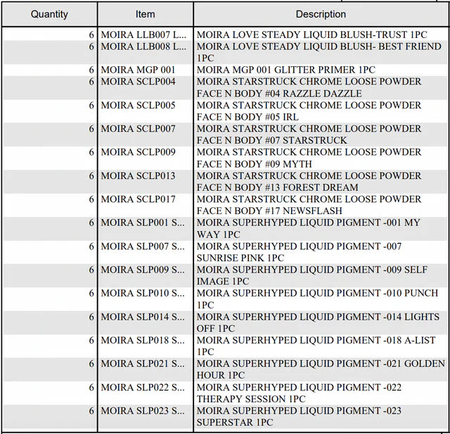 MOIRA - Pink Carton Rack A