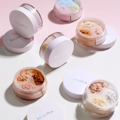 MOIRA - Set & Correct Loose Setting Powder (3PC)
