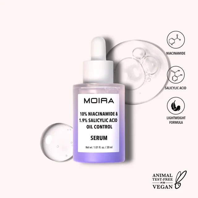 MOIRA- Oil Control Skincare Collection (3 PCS)