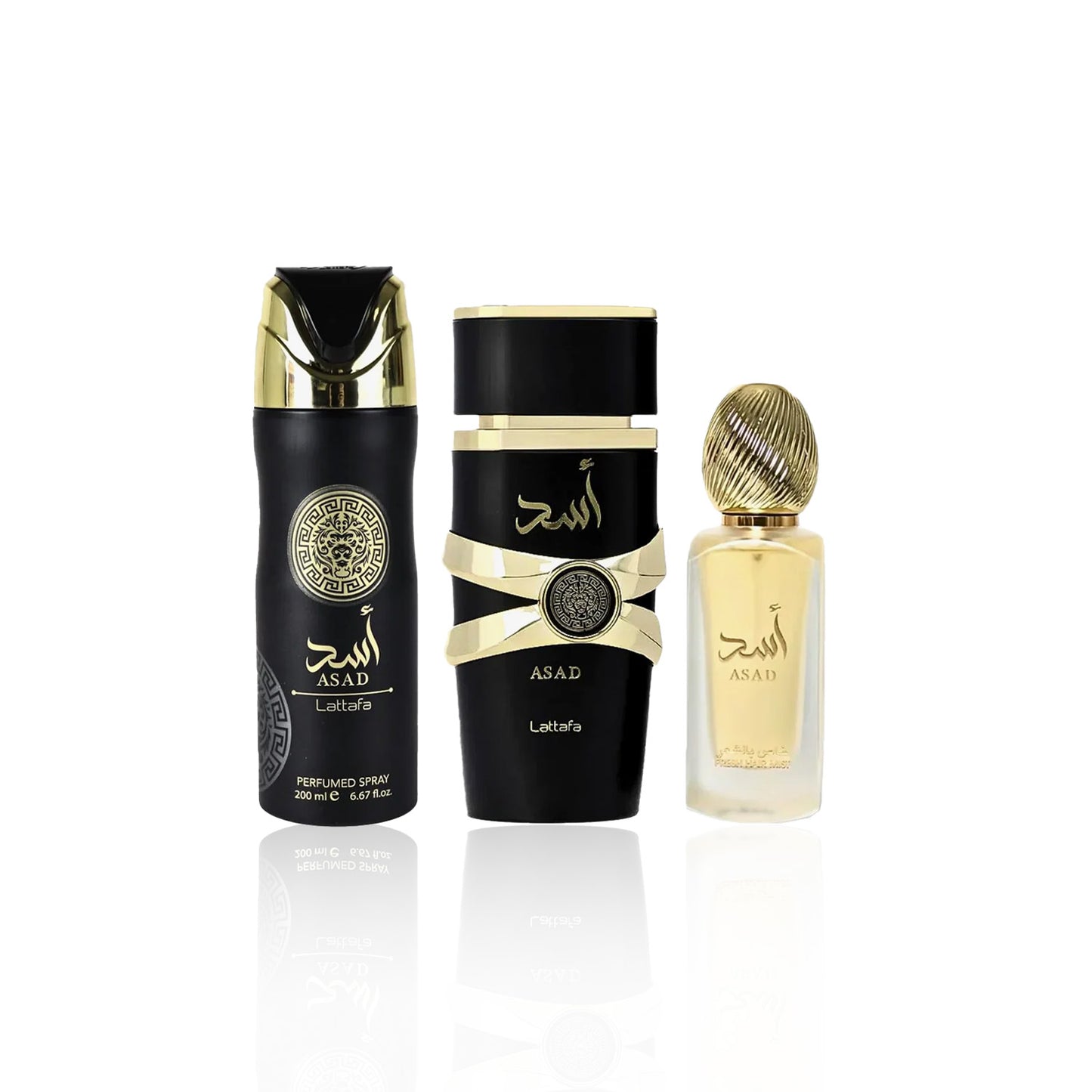 SET 3 PCS Lattafa Asad (3 Sets)