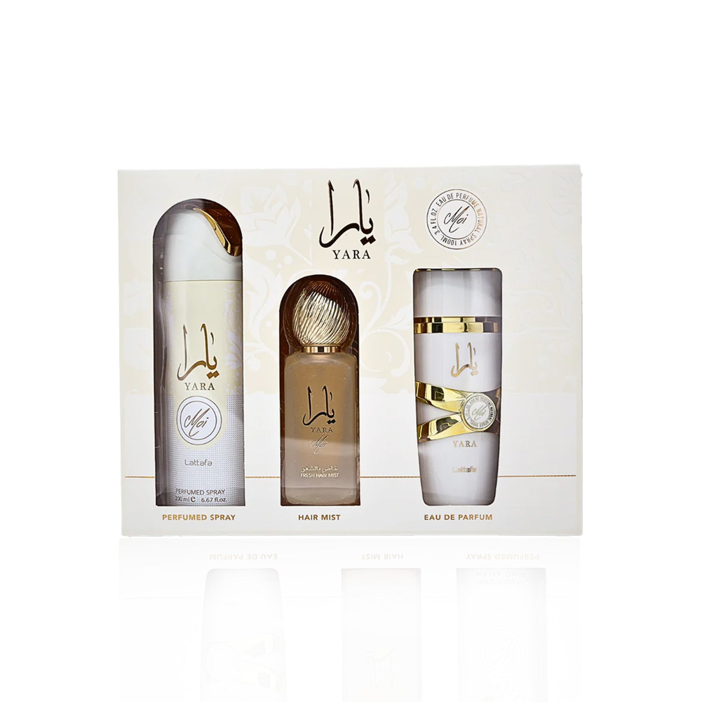 SET 3 PCS Lattafa Yara Moi  (3 Sets)