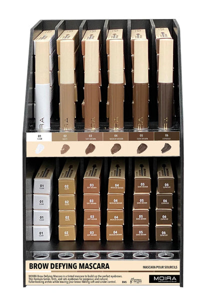 MOIRA -  Brow Defying Mascara  (3PC)