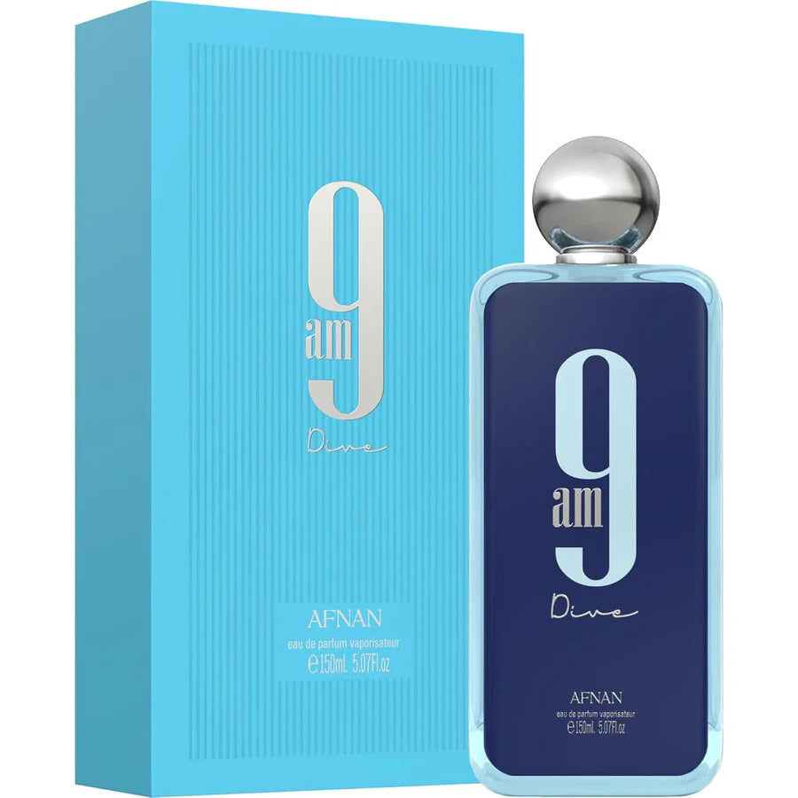 Afnan 9 am Dive - Eau De Parfum 3.4 oz (3 PCS)