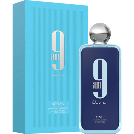 Afnan 9 am Dive - Eau De Parfum 3.4 oz (3 PCS)