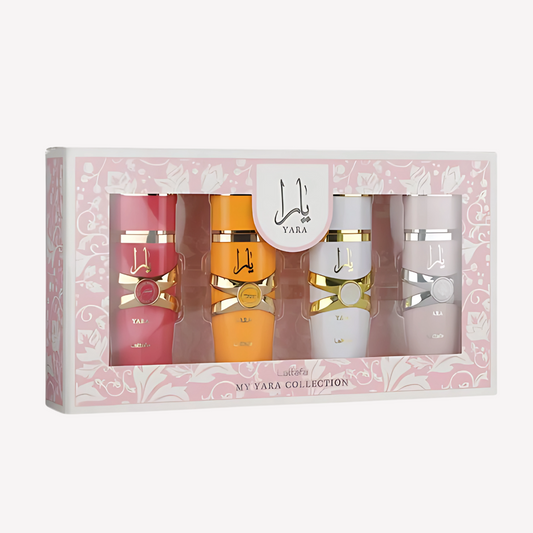 SET Lattafa Mini - Yara +  Yara Moi + Yara Tous + Yara Candy