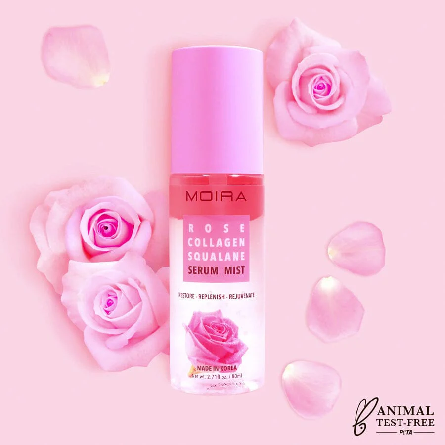 MOIRA -  Rose Restore Collagen Squalane Serum Mist  (3PC)
