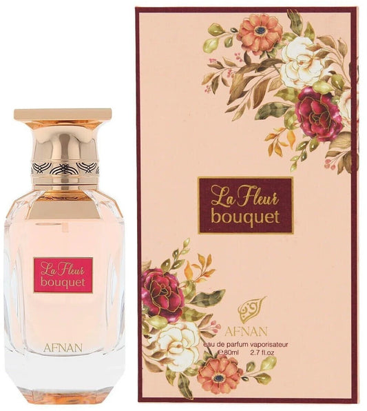 Afnan La Fleur Bouquet - Eau De Parfum 2.7 oz (3 PCS)